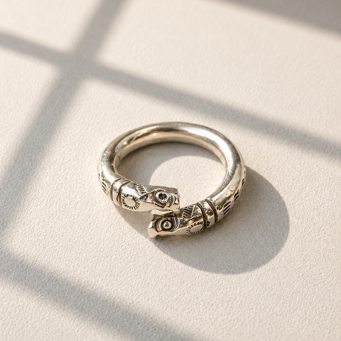 Boys Silver Band Ring